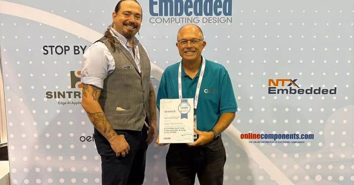 Okika Devices Wins Embedded World Conference “Best-in-Show” Award — For Analog, Power &amp; Related Components Category