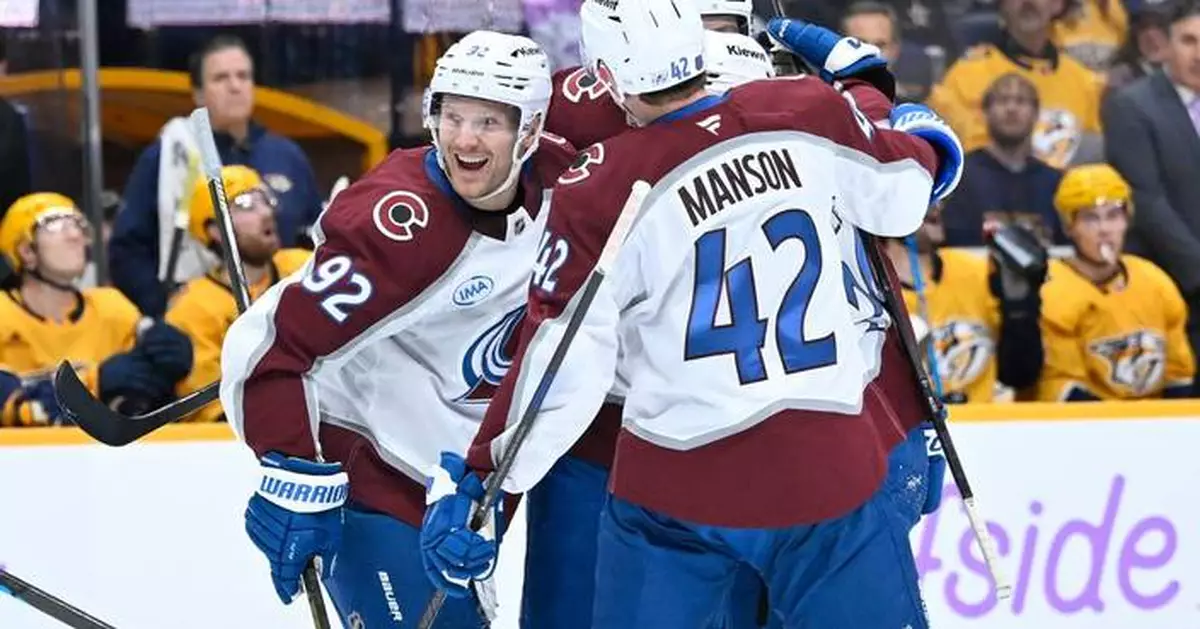 Blackwood makes 35 saves as Avalanche shut out Predators 3-0