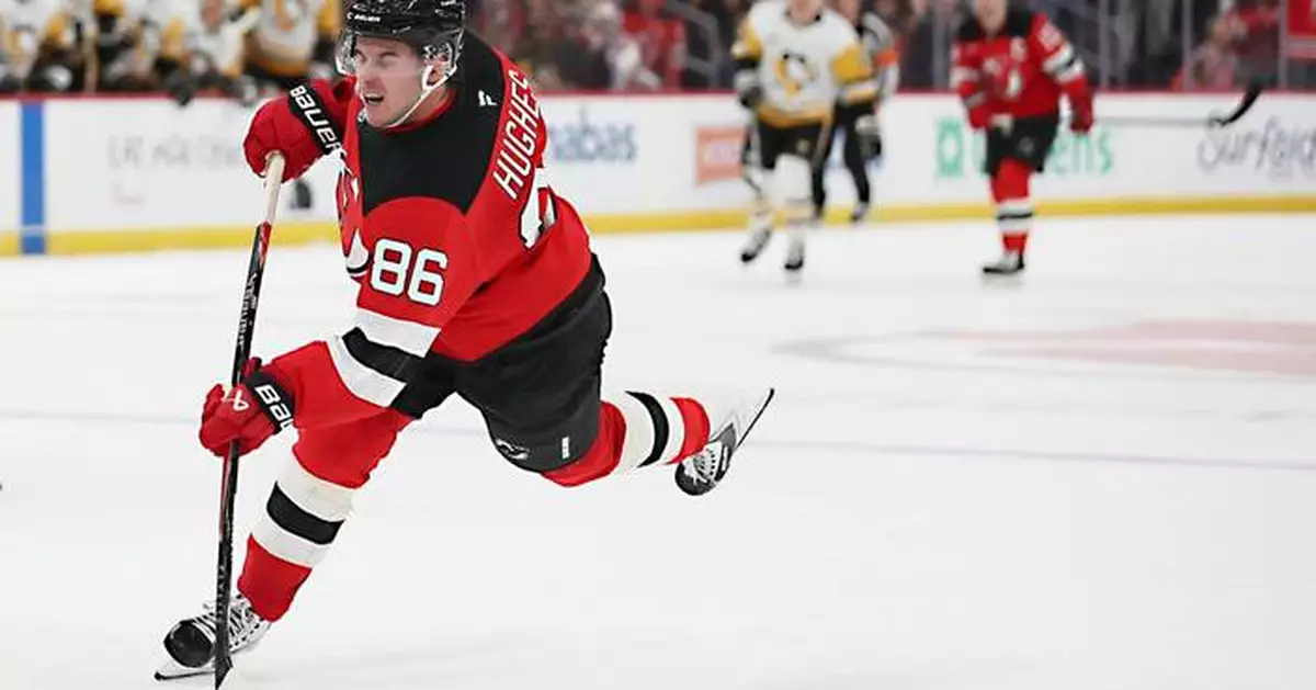 Devils leading scorer Jack Hughes out 2 months after finger surgery