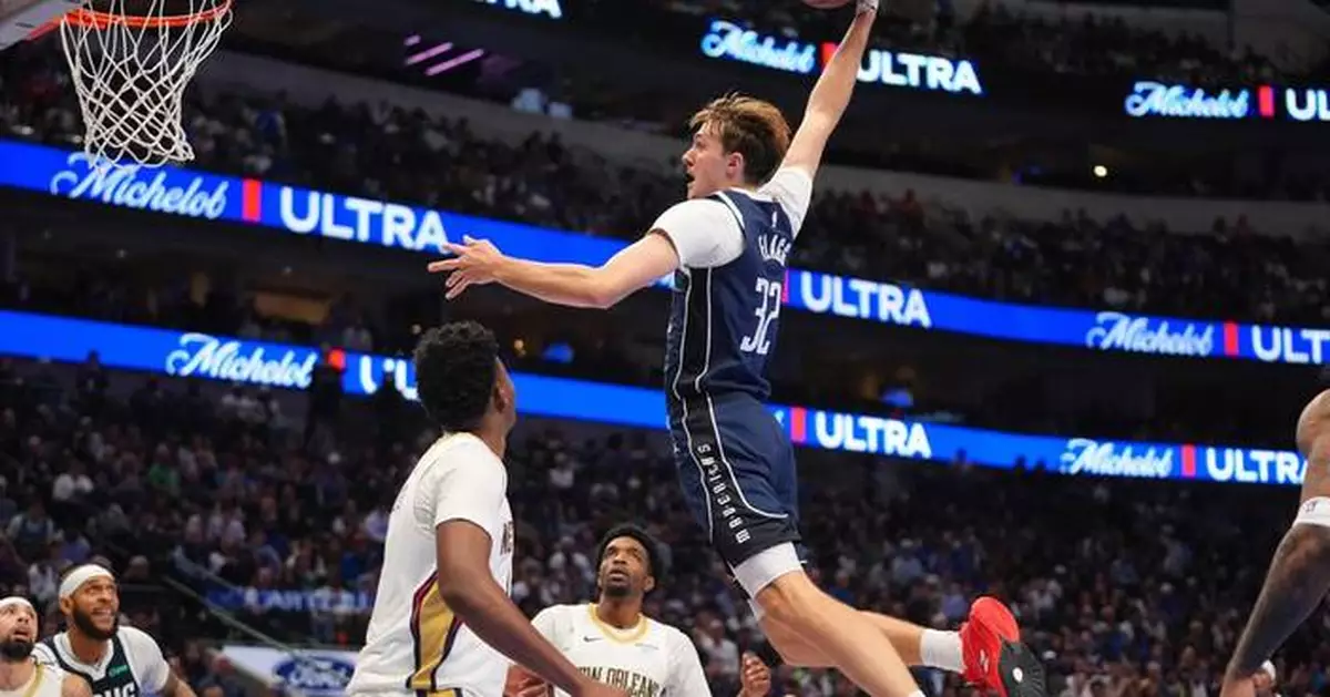 Flagg scores 29 points, Marshall hits late 3 to lead Mavericks past Pelicans, 118-115