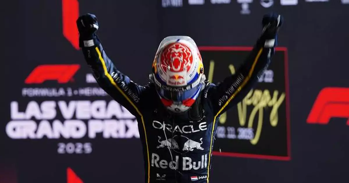 Verstappen has 5th F1 title in reach after Norris, Piastri disqualified in Las Vegas