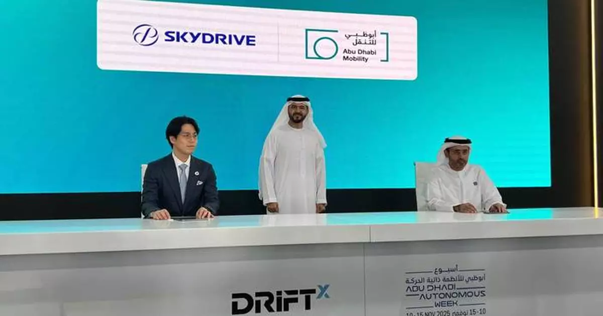 SkyDrive Establishes Strategic Partnership with Abu Dhabi’s Integrated Transport Centre
