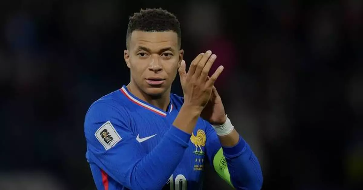 Mbappé to miss France's trip to Azerbaijan due to ankle inflammation