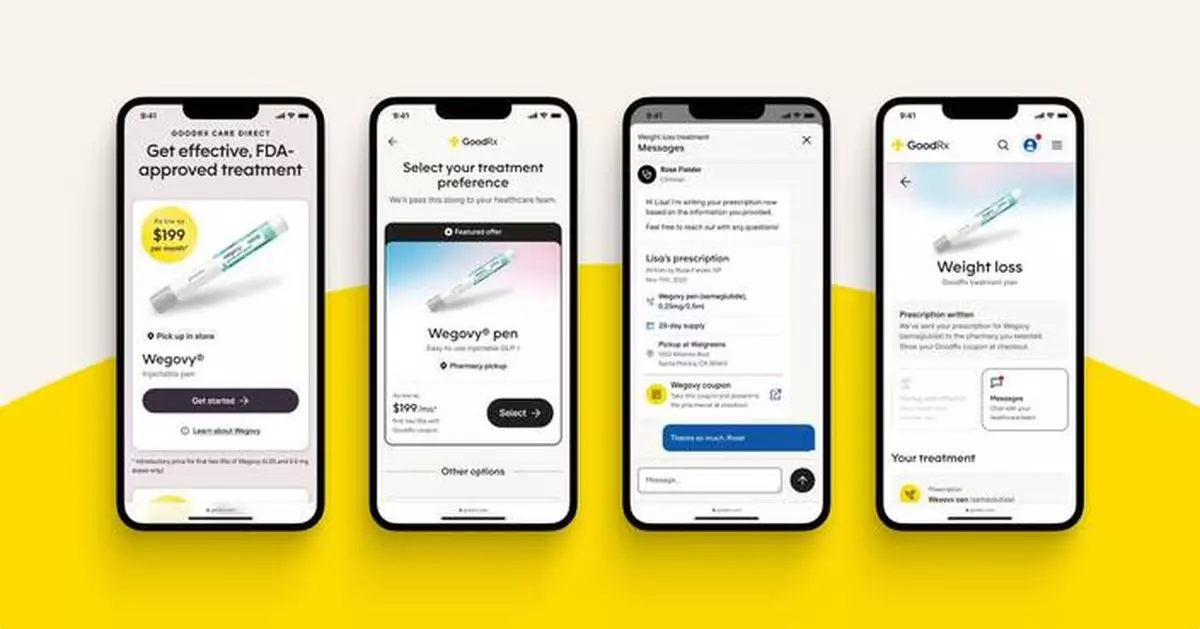GoodRx Launches New $39 Per Month Weight Loss Telemedicine Subscription, Unveils Industry-Leading Introductory Cash Price of $199 Per Month for Ozempic® and Wegovy®