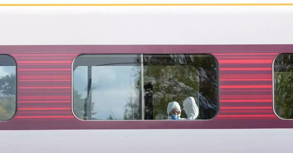 UK police charge man with attempted murder over train stabbing that wounded 11 people