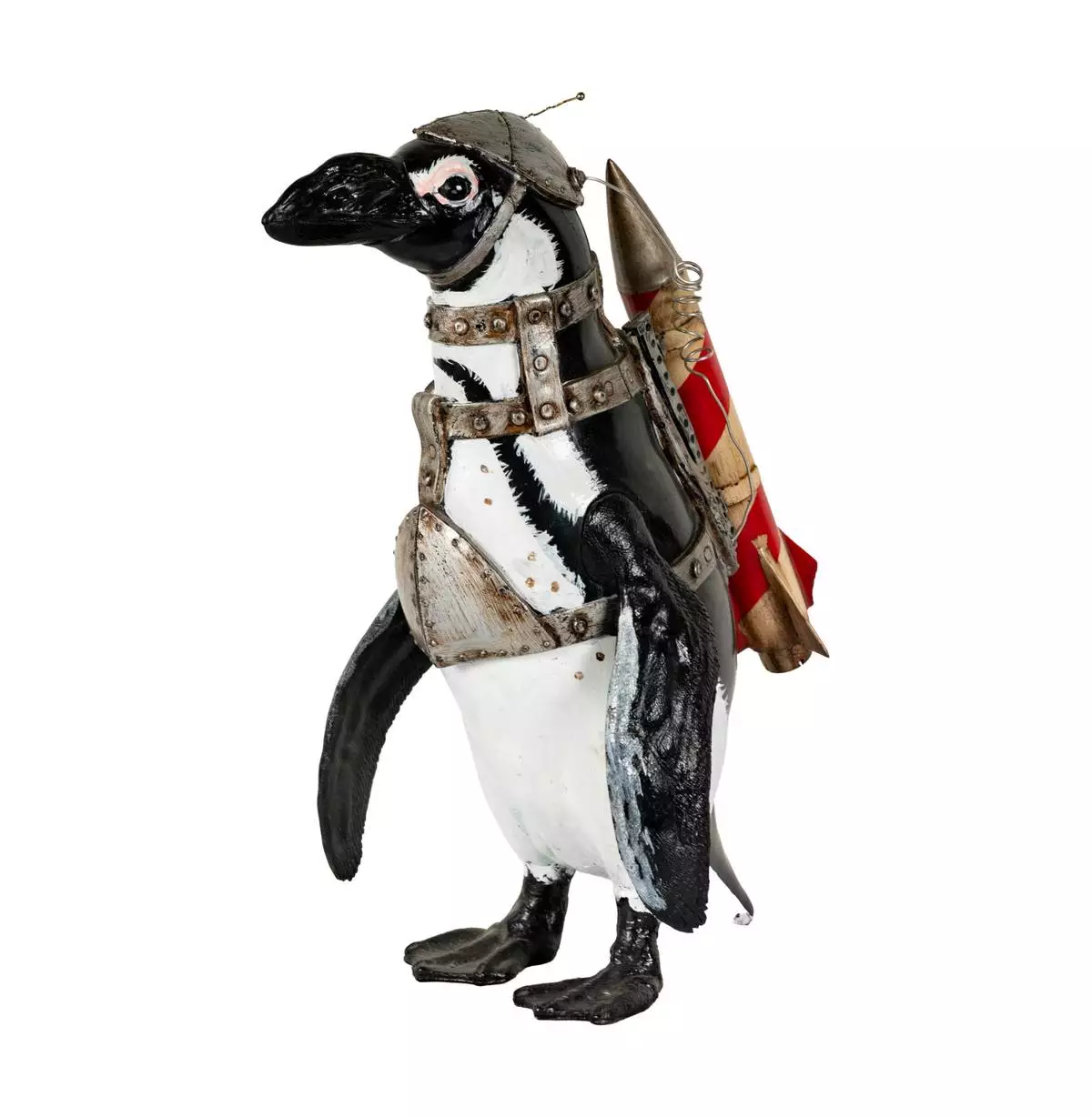 This rare screen-used static Penguin Commando from “Batman Returns” (1992) – complete with production-applied paint, glass eyes and its original battle harness – will be among the film props, fine art, photography and artifacts from the personal collection of producer Mark Canton offered at Abell Auction Co.’s December 3 live online sale. www.abell.com