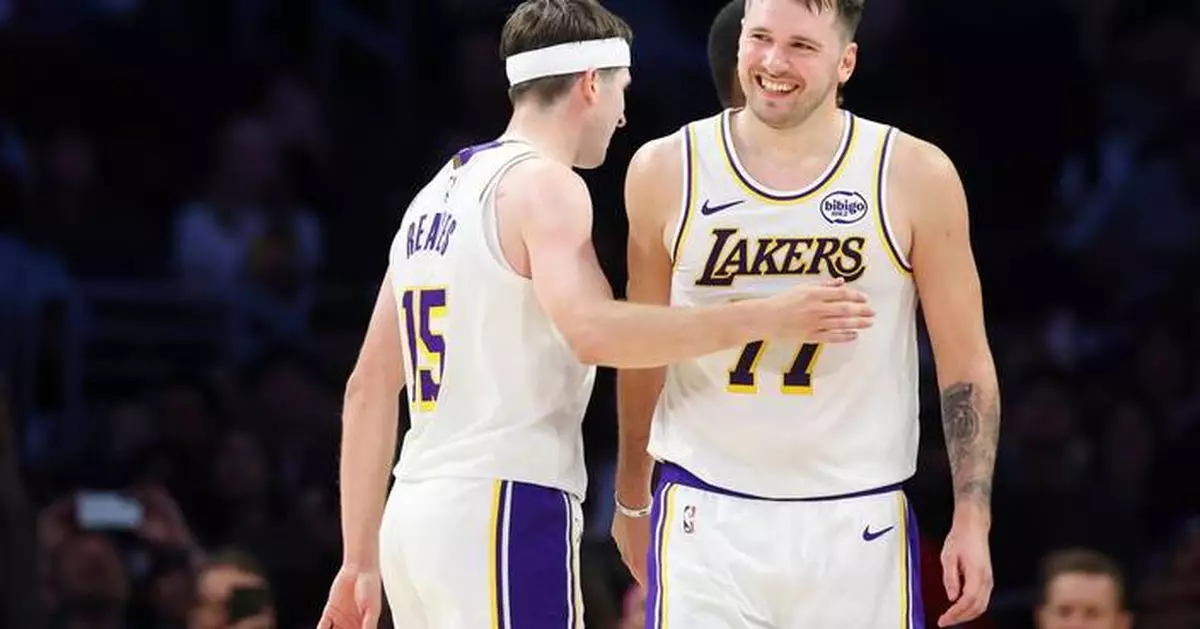 Doncic, Reaves sidelined for Lakers' game against Trail Blazers