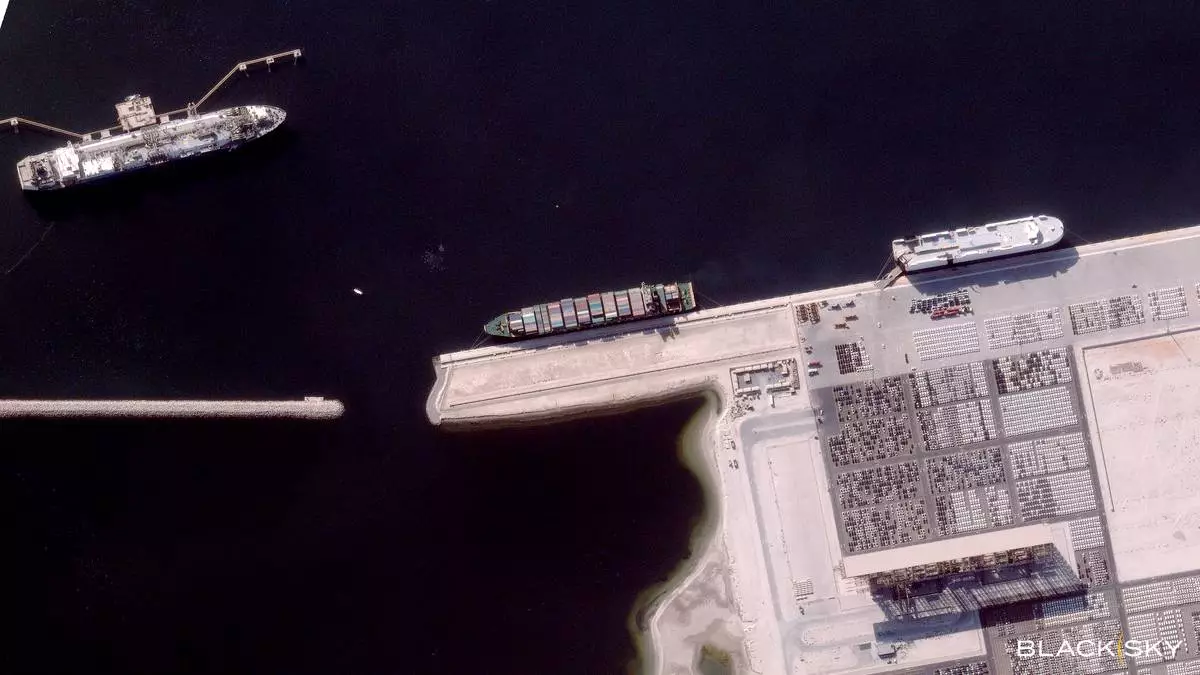 BlackSky delivered the first very high-resolution images from the company’s third Gen-3 satellite less than 24 hours following the satellite’s successful launch. This Gen-3, unit three, very high-resolution image captured over the Port of Jebel Ali in Dubai, United Arab Emirates, displays active offloading operations at the roll-on/roll-off “RoRo” terminal as stevedores maneuver vehicles down a ramp and into the collection area where thousands of vehicles await transport to their final destination. The BlackSky image was collected at 10:08 a.m. on November 22, 2025.