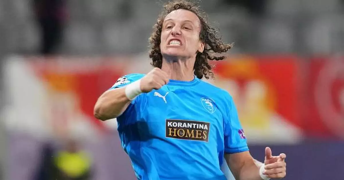 David Luiz scores his first Champions League goal since 2017 at age 38 for Pafos