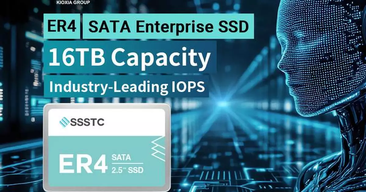 SSSTC Launches 16TB Enterprise SATA SSD with Breakthrough IOPS Performance