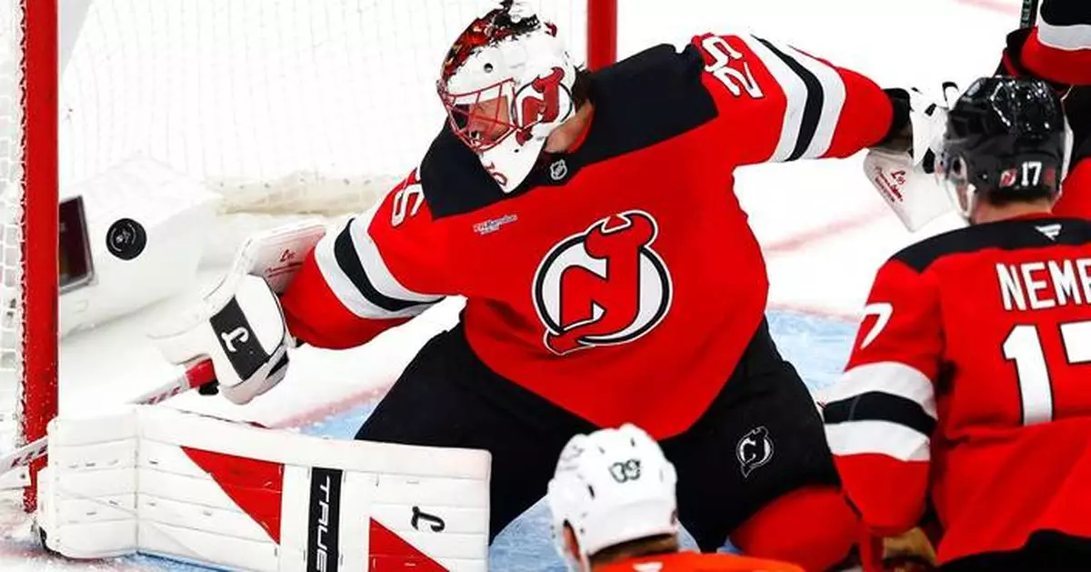 Tippett, Michkov each score twice to lead the Flyers past the Devils 5-3