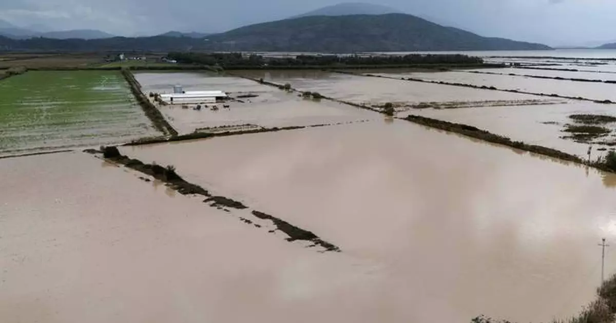 One dead after days of torrential rain brings flooding across large swaths of Albania