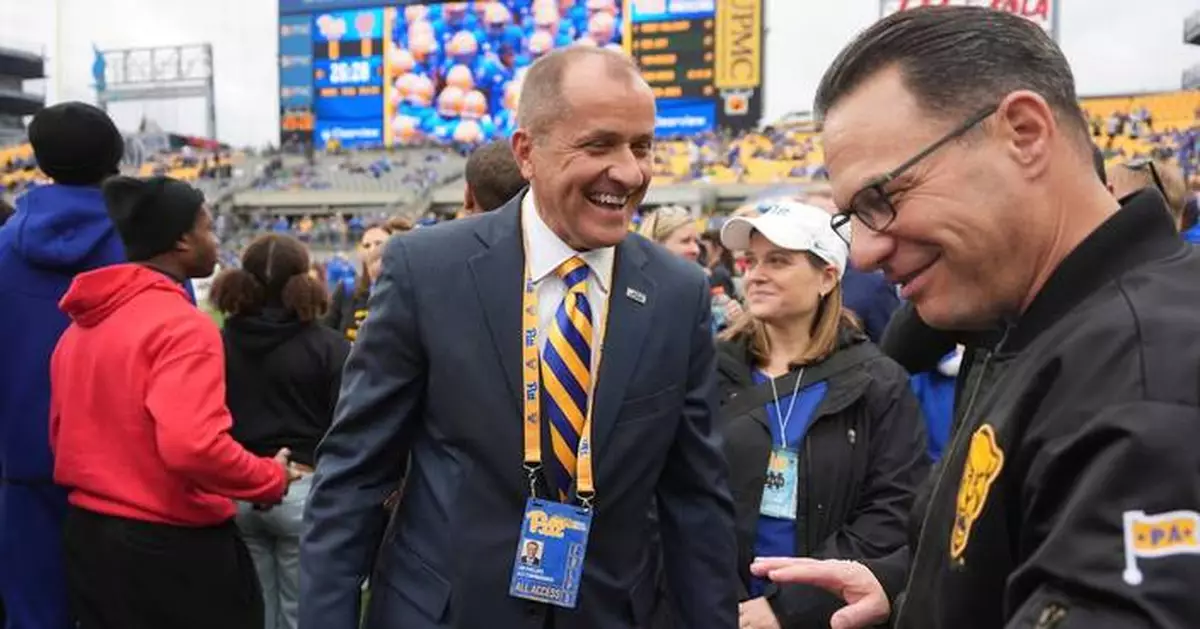 On the road again: AP joins ACC commissioner Jim Phillips as he racks up miles hitting league events