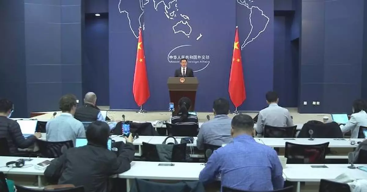 China urges European Parliament to avoid being used by Taiwan separatism forces: spokesman