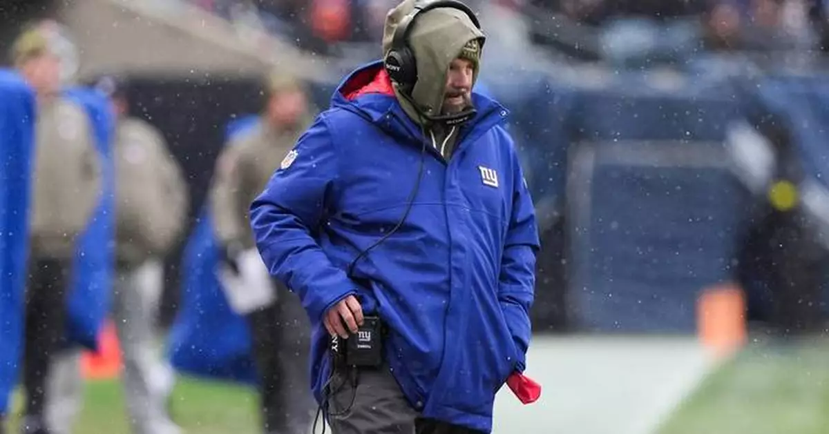 Giants coach Brian Daboll fired with team at 2-8 midway through his 4th season