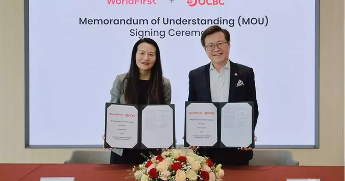 Ant International’s WorldFirst Partners OCBC to Accelerate Digital Trade in Southeast Asia