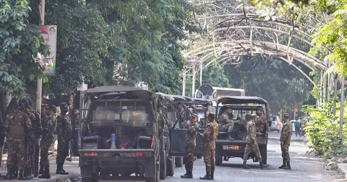 Bangladesh remains calm a day after tribunal issues death sentence for ousted prime minister