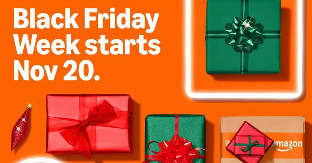 It’s the Season for Savings: Amazon’s Black Friday Week and Cyber Monday Deal Events Offer Deep Discounts on Customer-Favorite Brands from November 20 through December 1