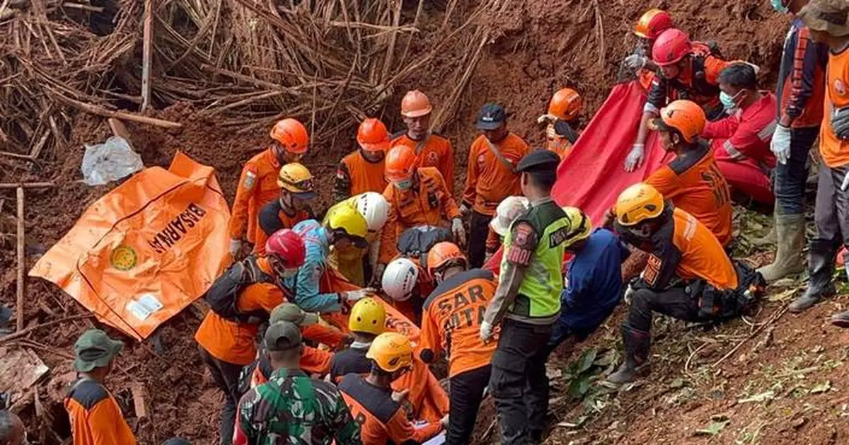 More bodies found after Indonesia landslides, raising toll to 23 with 28 missing