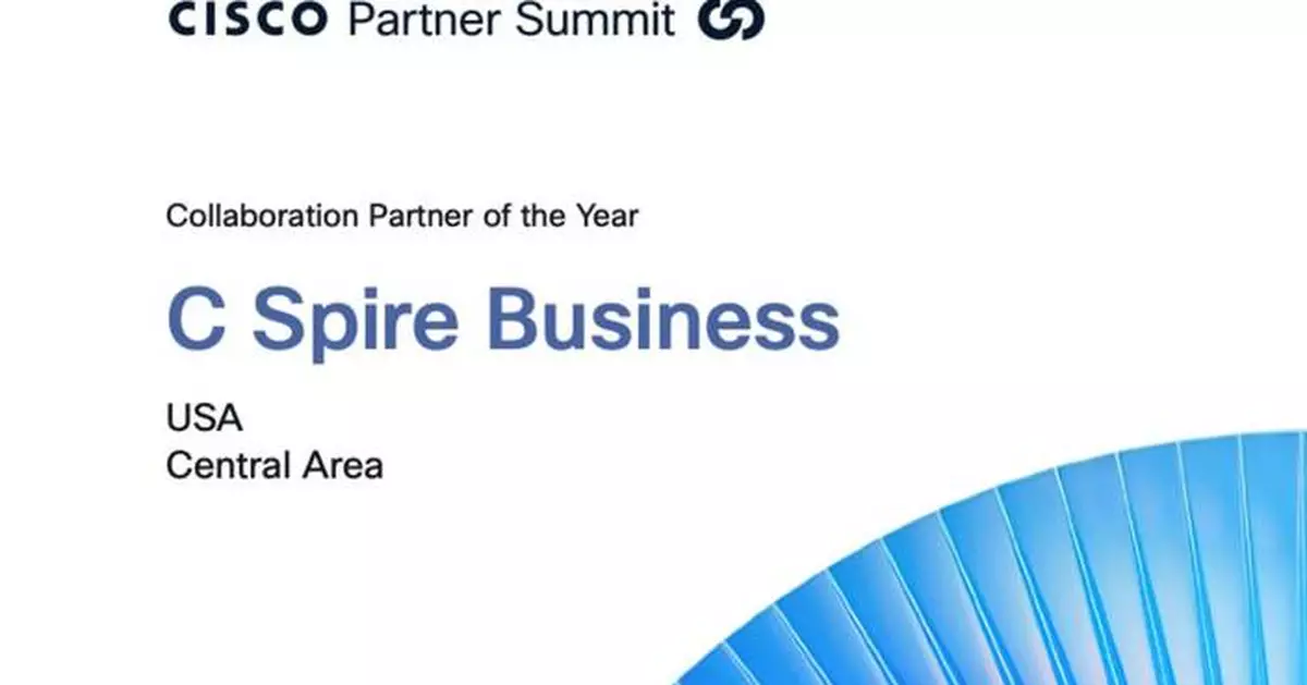 C Spire Named Cisco Collaboration Partner of the Year for the USA Central Area at Cisco Partner Summit 2025