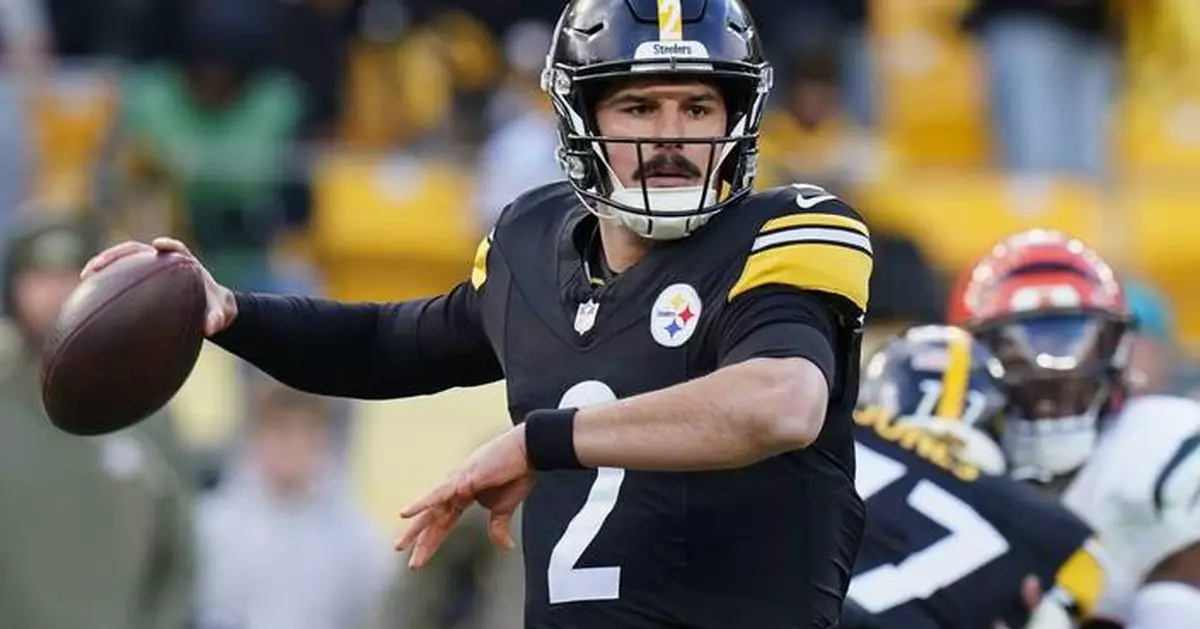 Steelers run past Bengals 34-12 but lose Aaron Rodgers to a left wrist injury