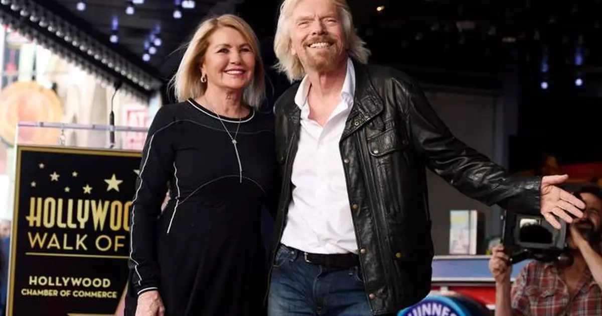 Joan Branson, wife of British billionaire Richard Branson, dies at 80
