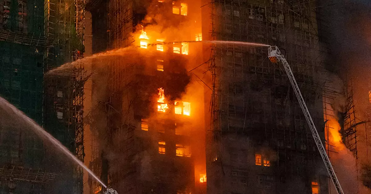 Firefighter Ho Wai-ho dies heroically battling Tai Po blaze, prompting condolences from Security Secretary Tang Ping-keung