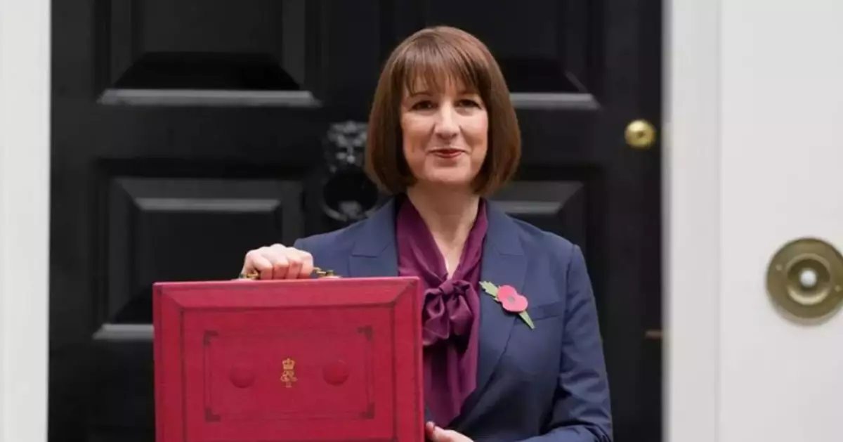 UK's Treasury chief set to raise taxes once again in her second budget