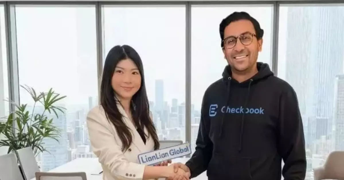 Checkbook and LianLian Global Announce Strategic Partnership to Power Cross-Border Payments