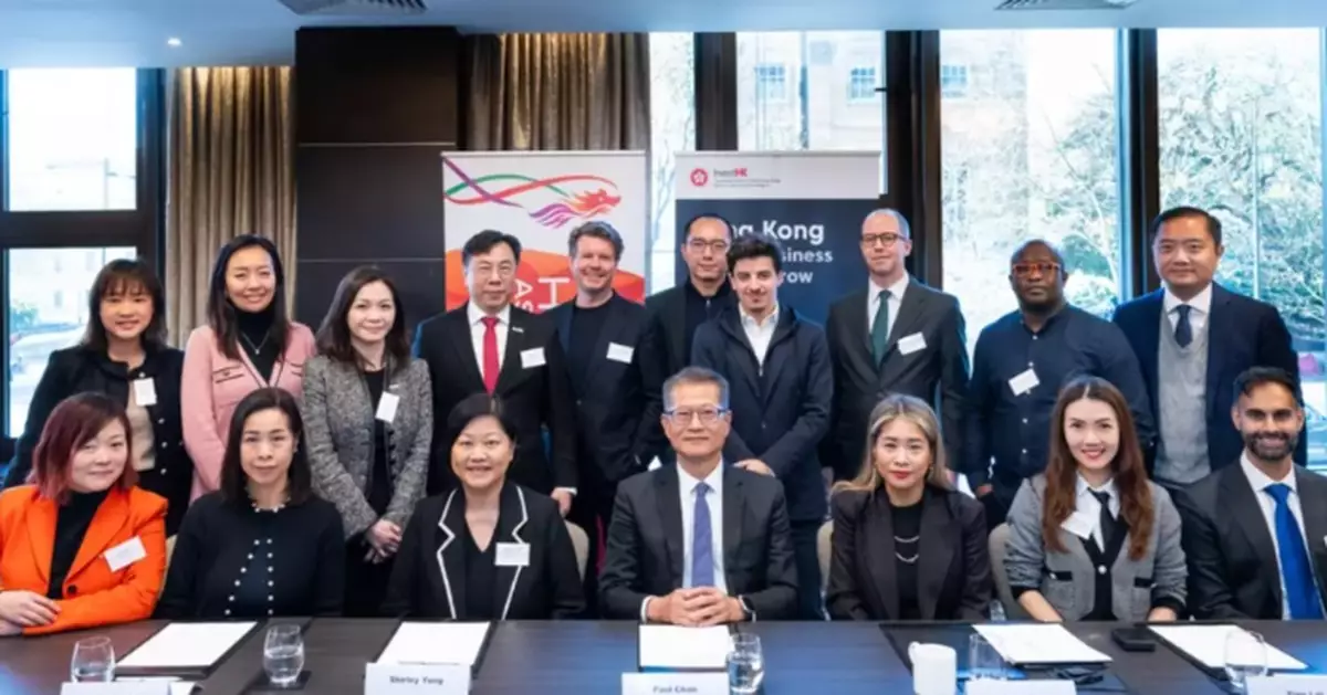 Hong Kong's Financial Secretary Promotes Investment Opportunities During London Visit
