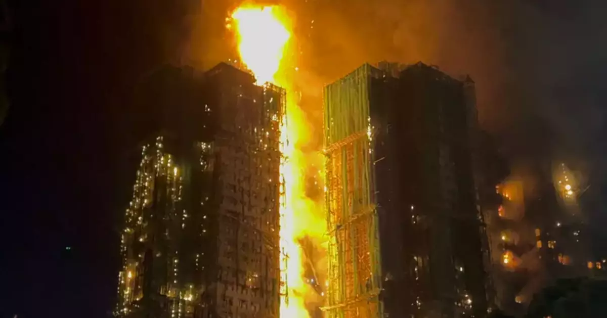 Tragic Fire in Tai Po has Caused 13 Deaths and 15 Injuries, 767 Firemen and Paramedics Involved in Rescue