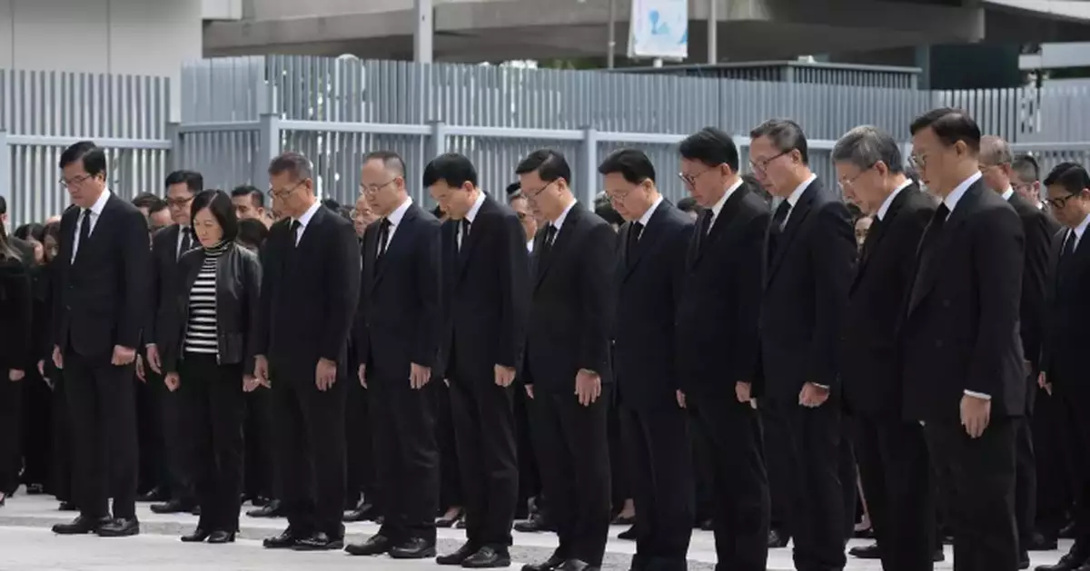 Government Mourns Wang Fuk Court Fire Victims, Offers Support and Relief to Affected Residents