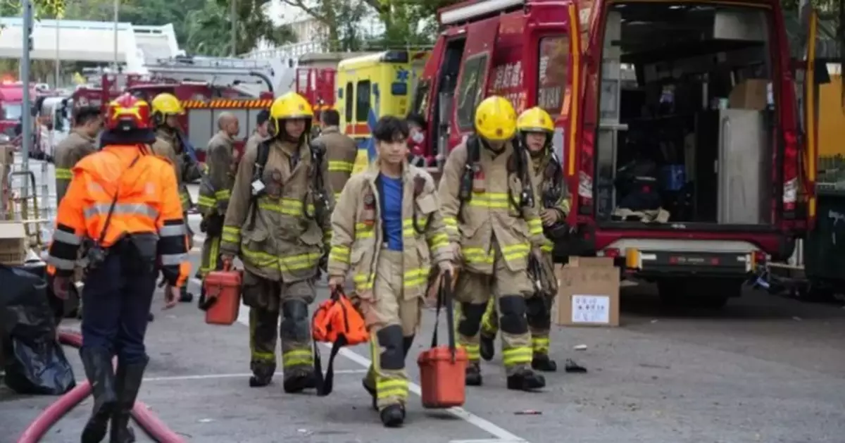 Government Completes Firefighting Operations, Launches Support Task Forces for Tai Po Fire Victims
