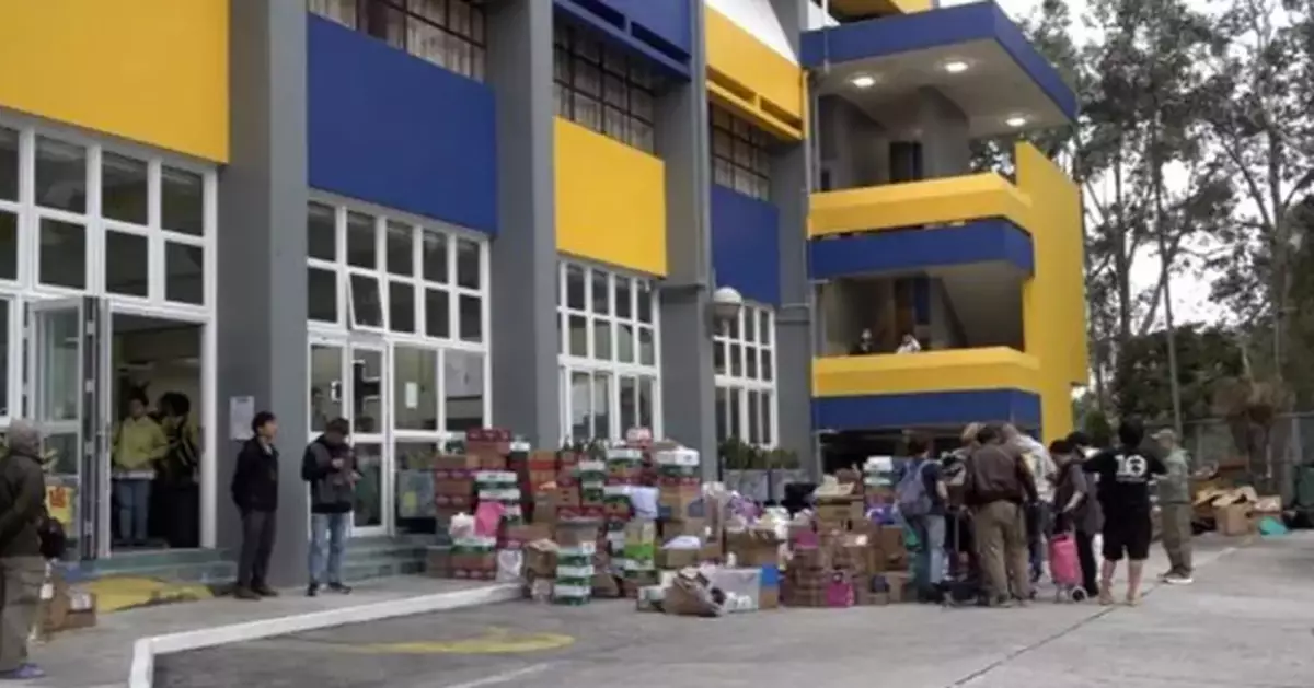 Medical Stations Established at Temporary Shelters for Fire-Affected Residents in Tai Po