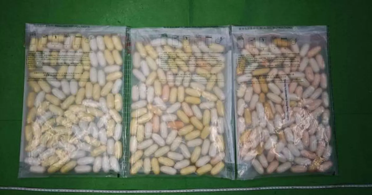 Hong Kong Customs Seizes 5.8kg Cocaine at Airport, Arrests 18-Year-Old Passenger from Malaysia