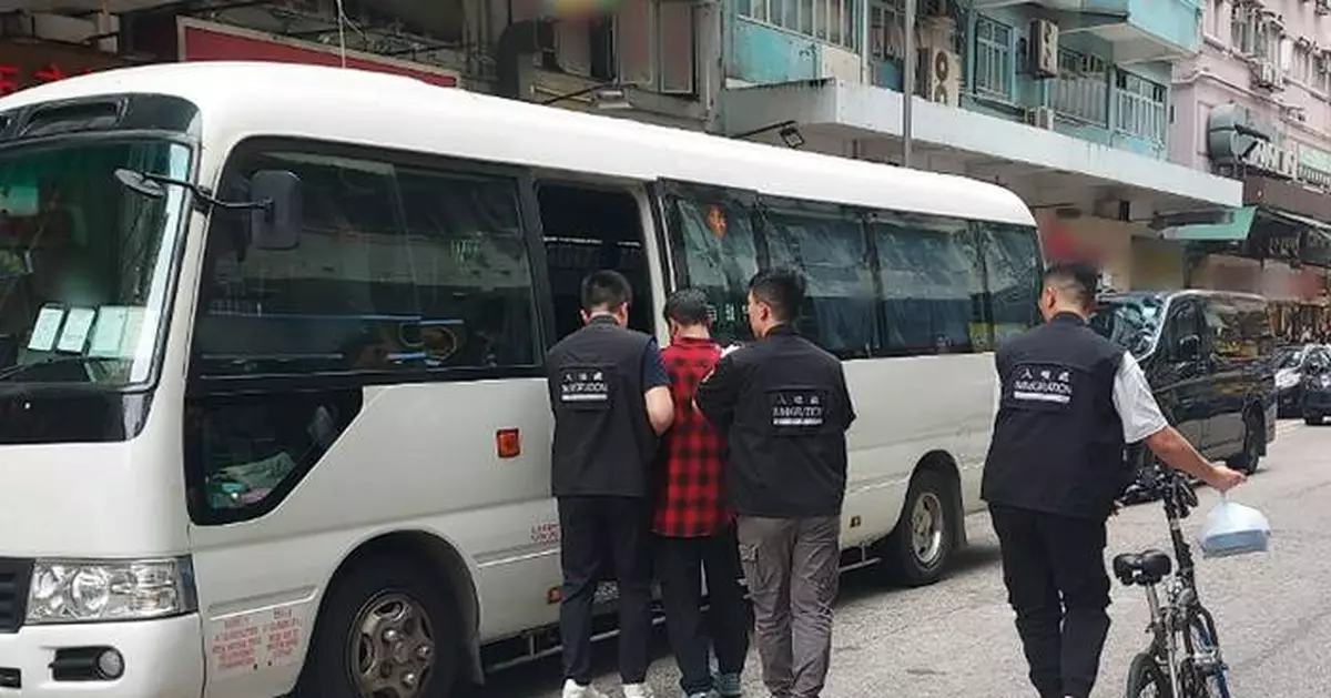 Hong Kong's Immigration Department Arrests 20 Illegal Workers in Recent Operations
