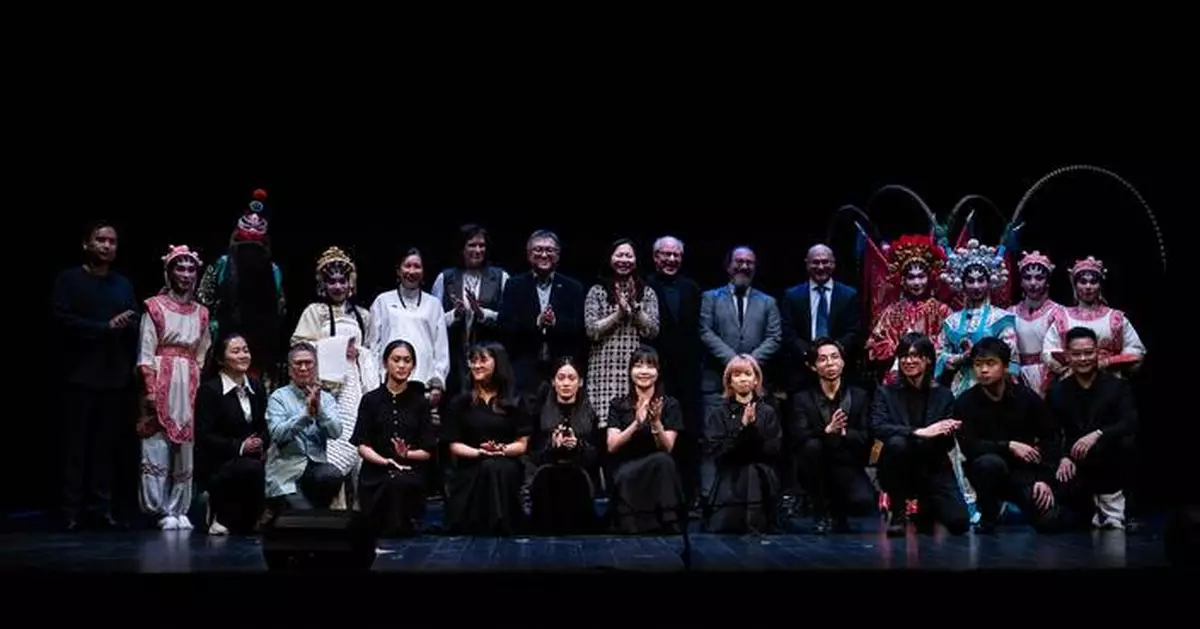 HKETO Brussels supports Hong Kong Academy for Performing Arts' Cantonese Opera Tour in Italy