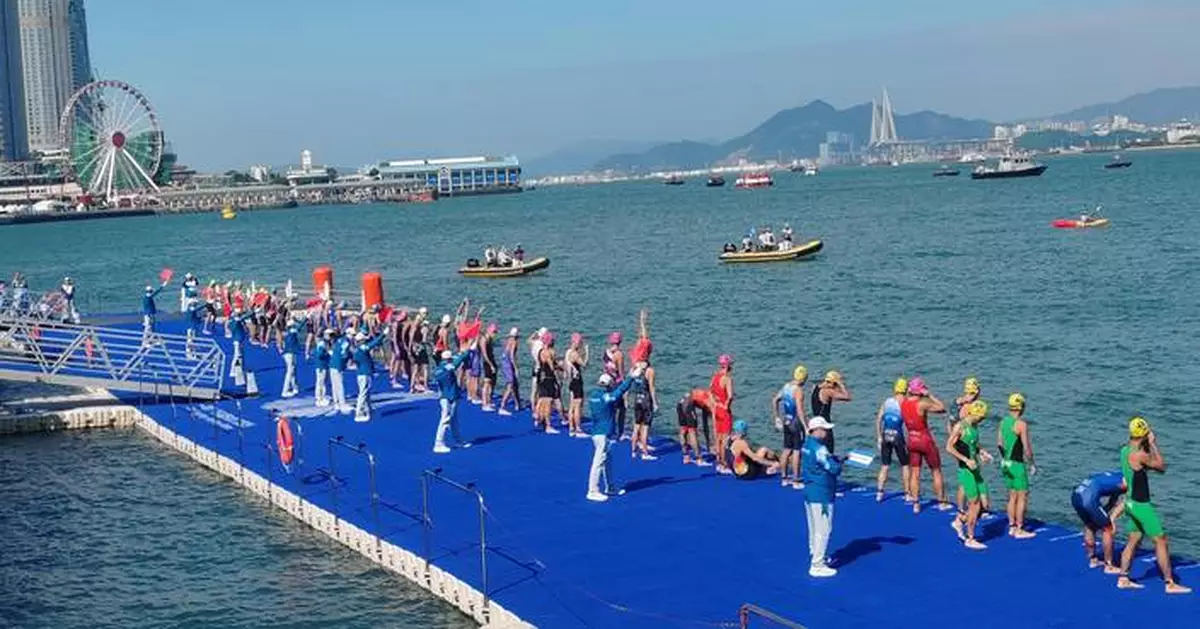 EPD Ensures Victoria Harbour's Water Quality for Successful National Games Triathlon and Upcoming Cross Harbour Race
