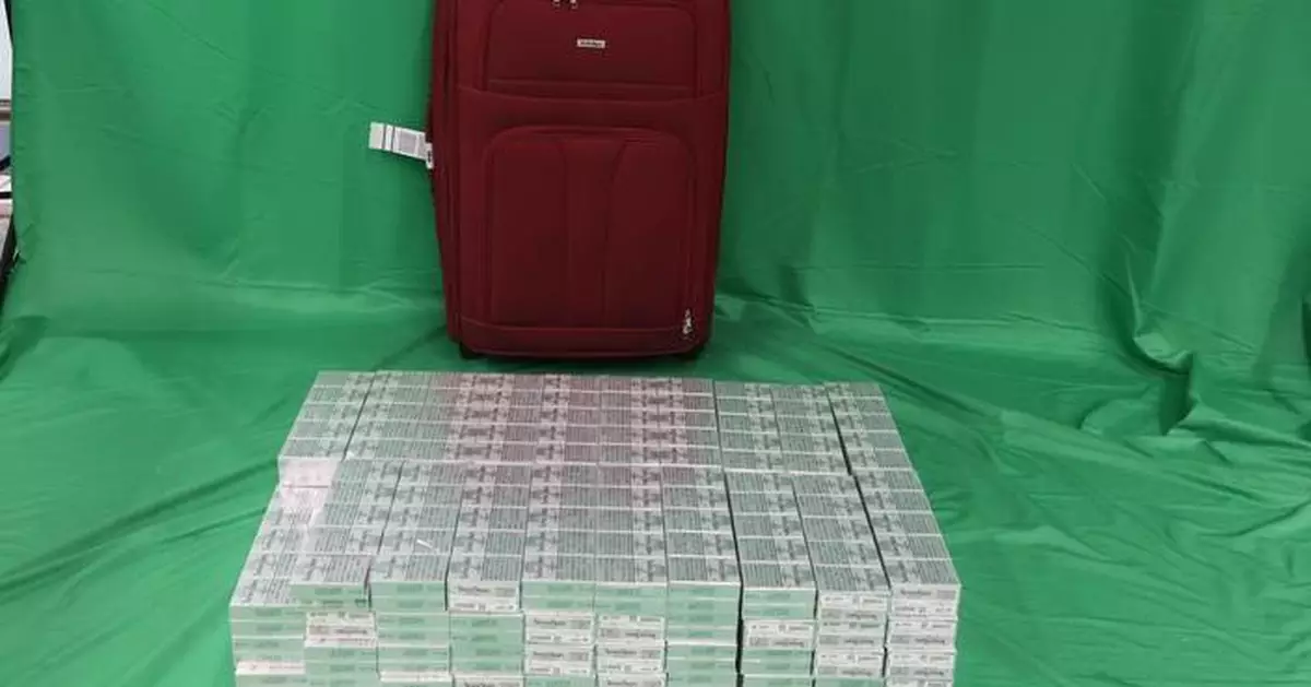 Passenger sentenced for smuggling 19,800 illicit cigarettes into Hong Kong; fined and imprisoned for Customs violation
