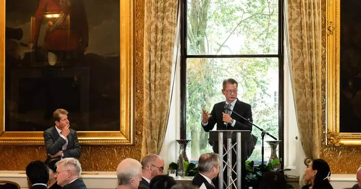 Paul Chan Highlights Hong Kong's Innovation and Technology Strategy at UK Luncheon
