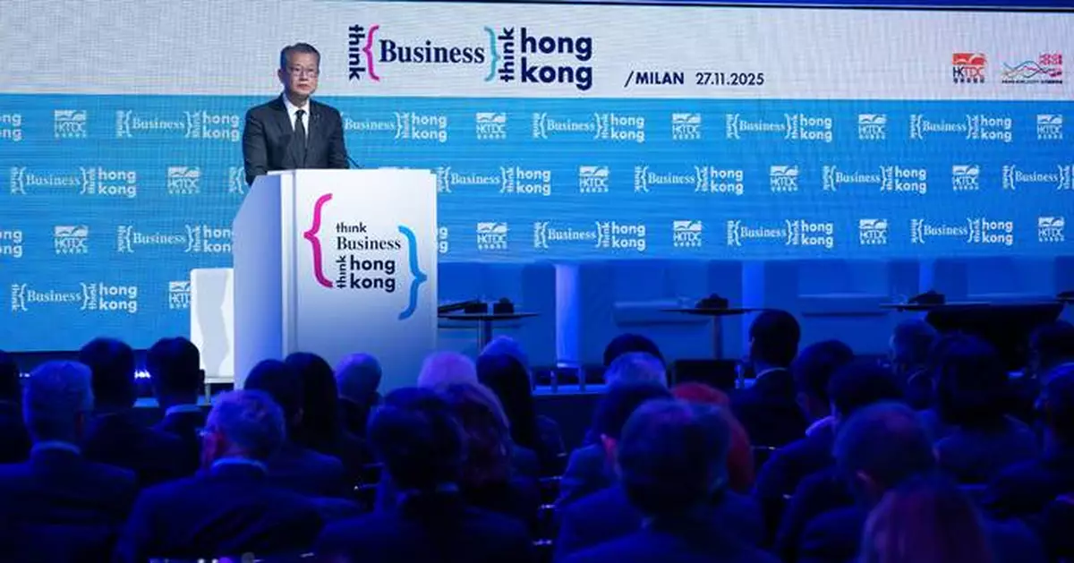 Paul Chan Highlights Business Opportunities Between Hong Kong and Italy at Milan Symposium