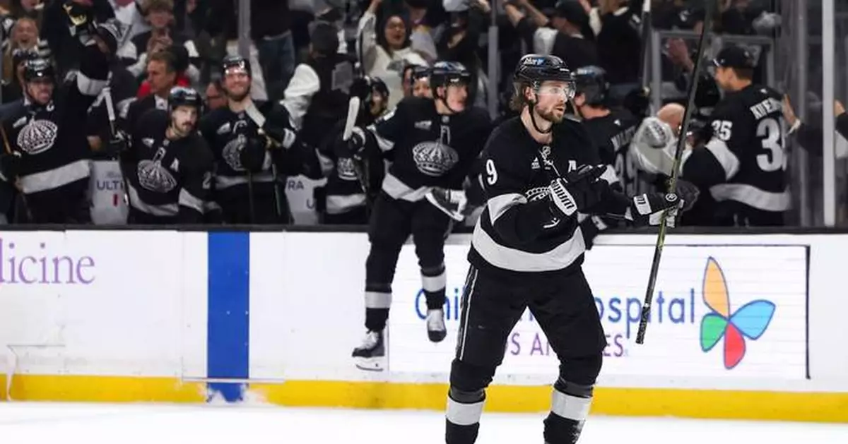 Kempe scores in overtime, Forsberg makes 19 saves in Kings' 2-1 win over Canucks