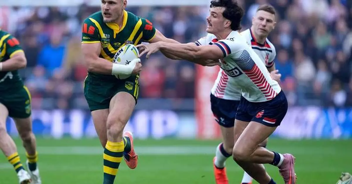 Kangaroos clinch rugby league Ashes after beating England 14-4