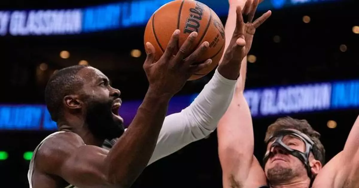 Jaylen Brown's 35 points lead Celtics in a 138-129 victory over the short-handed Magic