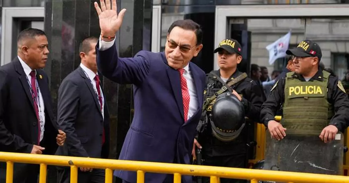 Peru sentences former President Vizcarra to 14 years in prison for corruption