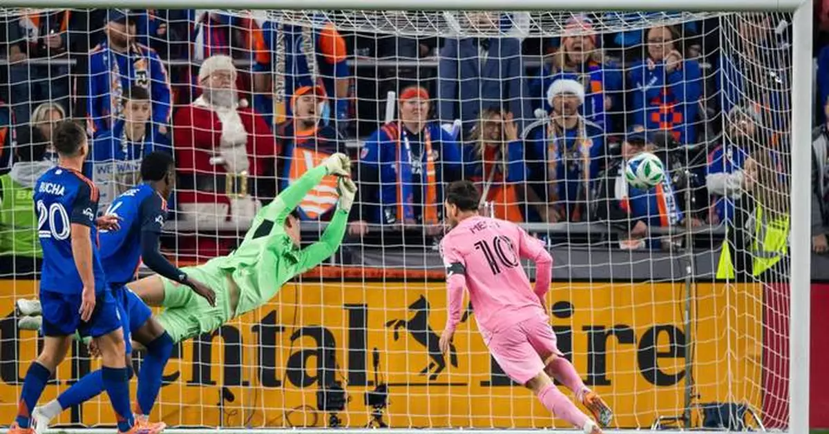 Messi's goal, 3 assists power Inter Miami past FC Cincinnati 4-0, into 1st Eastern Conference final
