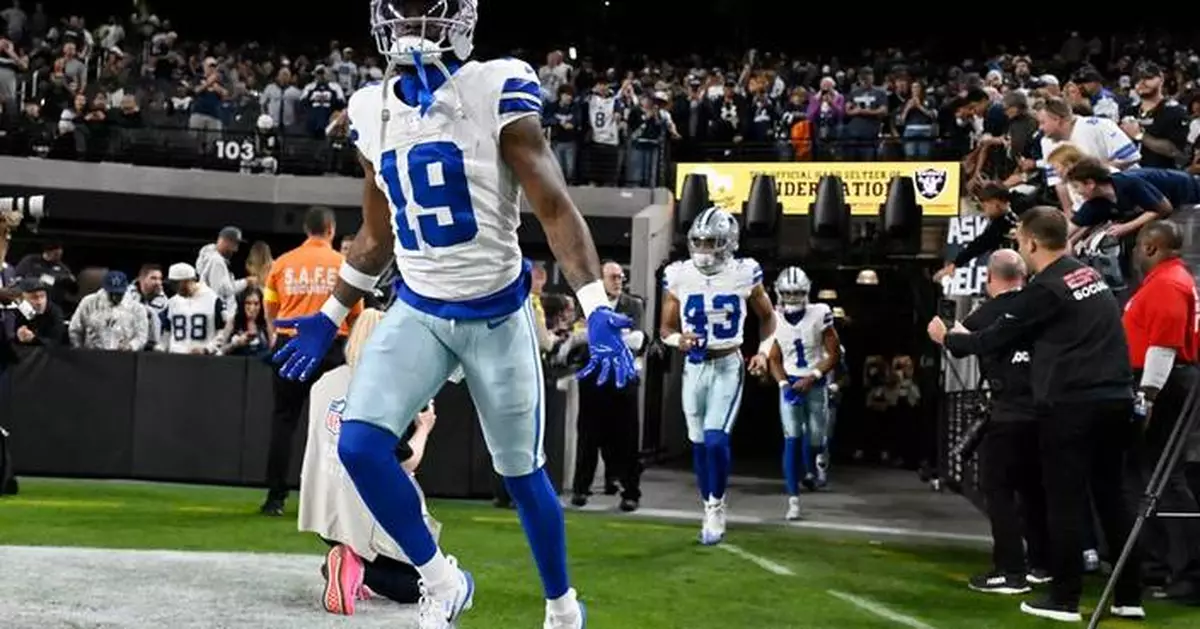 Cowboys receivers Lamb and Pickens benched for opening drive vs. Raiders