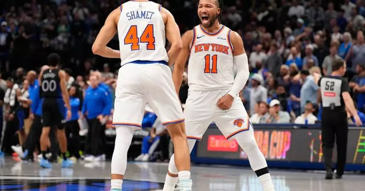 Jalen Brunson returns after missing two games with ankle sprain, leads Knicks past Mavericks 113-111