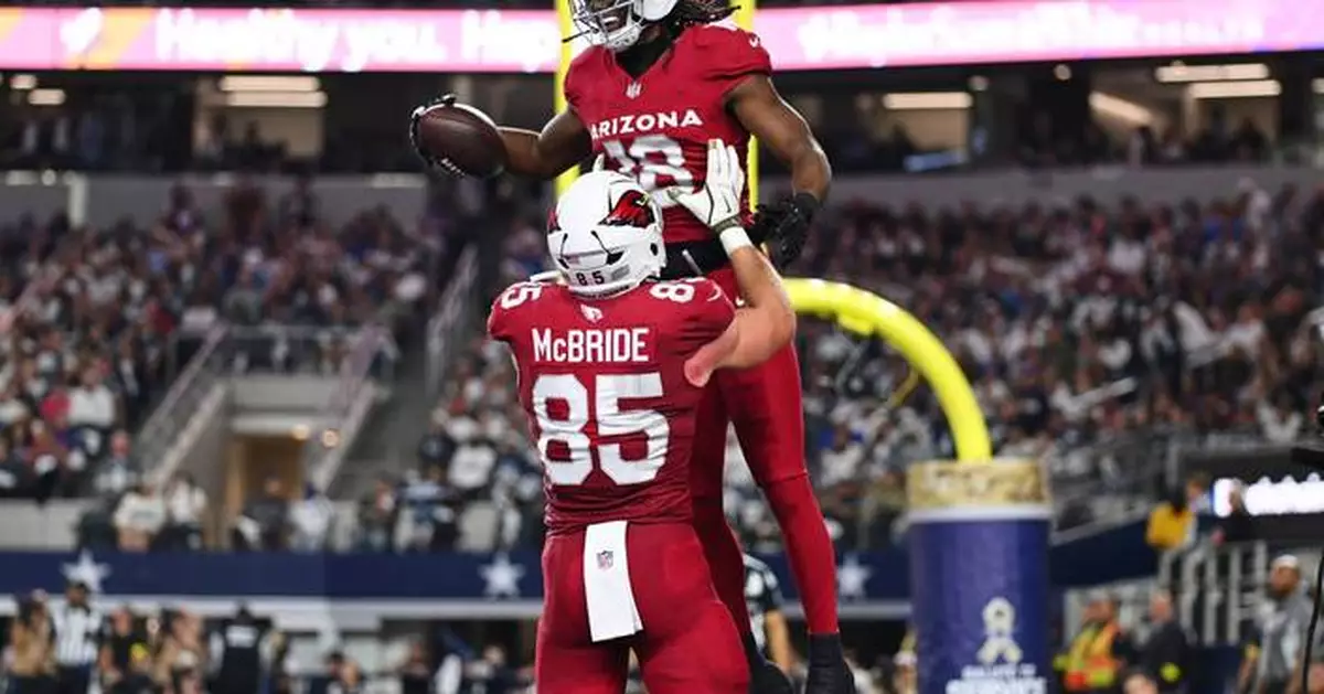 Brissett fills in for Murray again as Cardinals end 5-game skid with 27-17 victory over Cowboys