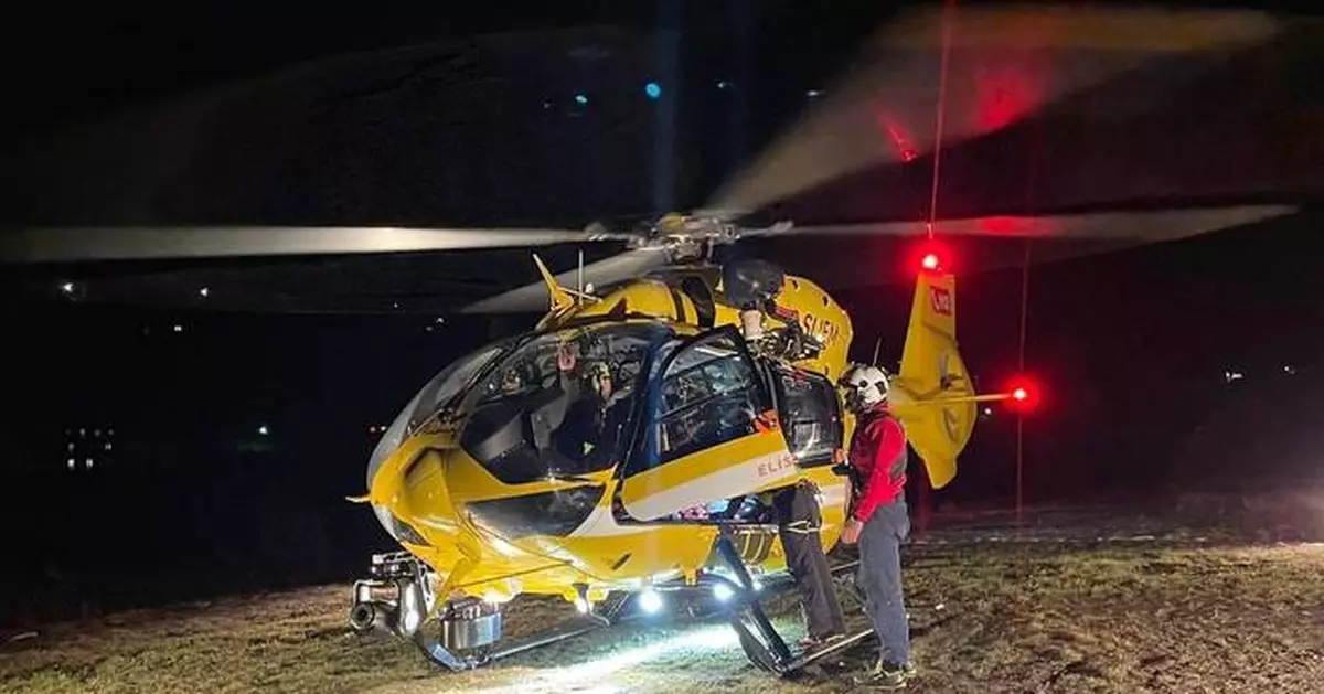 5 German mountaineers die in northern Italy after being hit by avalanche